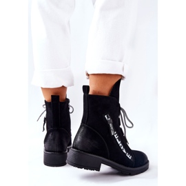 POTOCKI Botas de piel con cremallera decorativa Lomessa negra negro 4