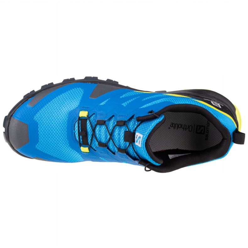 Zapatillas Salomon Xa Rogg M 411218 negro azul verde 2