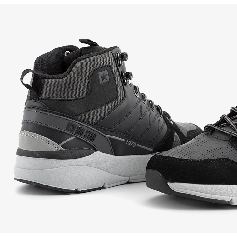 Deportivas de hombre Big Star negras negro 1