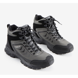 Big Star Zapatillas trekking hombre gris Brisay 1