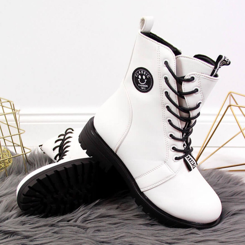 Botas aislantes asimétricas Jr EVE322B blanco 2
