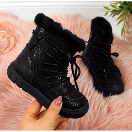 Botas aislantes Jr EVE325A negro blanco 3
