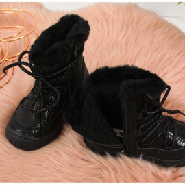 Botas aislantes Jr EVE325A negro blanco 4