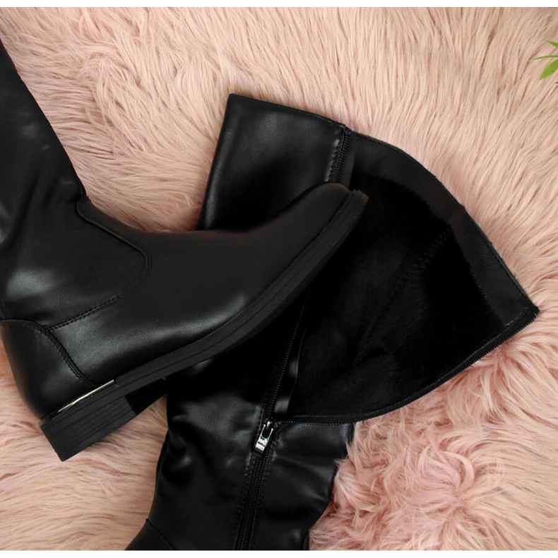 Botas de invierno Sergio Leone W SK350 negro 1