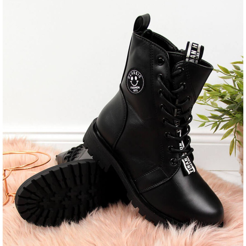 Botas aislantes asimétrico Jr EVE322A negro blanco 2 Botas aislantes asimétrico Jr EVE322A negro blanco 2