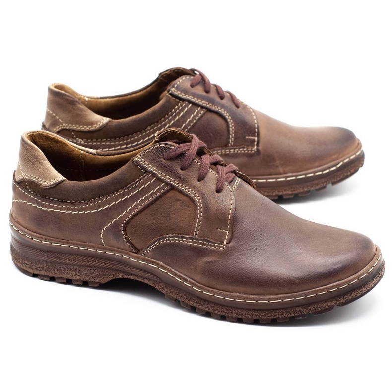 KOMODO Zapatos de hombre 835 marrón 2