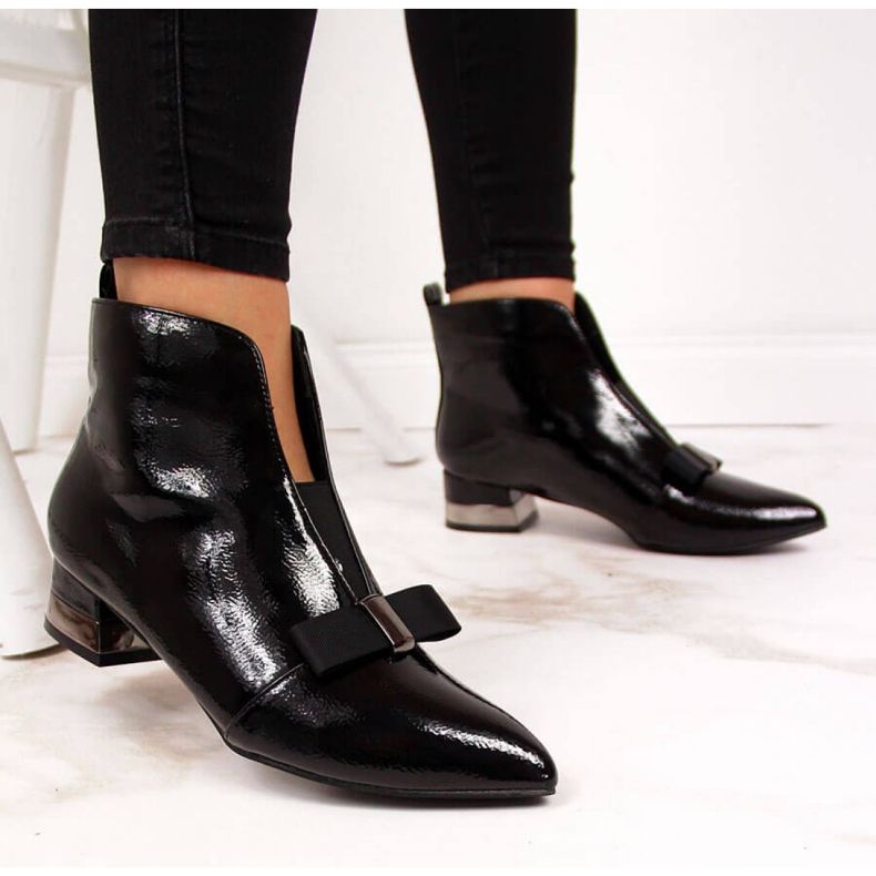 Botas cortadas con lazo T.Sokolski W SCA145 negro 1