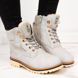 Botas con aislamiento de mujer News W EVE249B gris 2