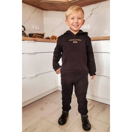 Zapatillas Altas Para Niños Con Velcro Big Star II374016 Negro 6