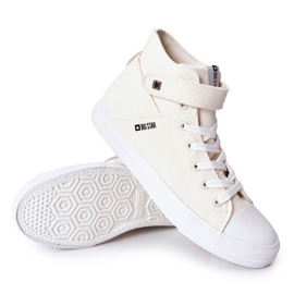 Zapatillas High Big Star FF174140 Blanco crudo 7