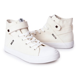 Zapatillas High Big Star FF174140 Blanco crudo 5