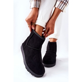 Botas de nieve cálidas negras Vicandi negro 4