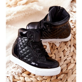 PH1 Zapatillas negras Lizzie para niños negro 3