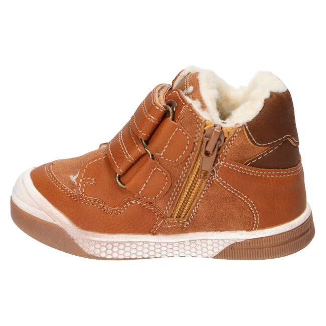 Botas Sportowe con Velcro American Club XD17 / 21 Camel marrón amarillo 2