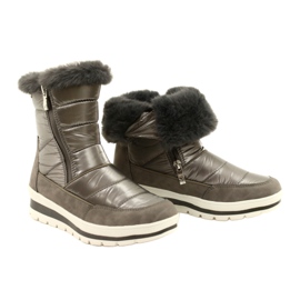 Botas de nieve membrana Caprice 26425-27 345 Taupe Comb beige 4