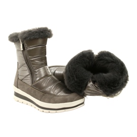Botas de nieve membrana Caprice 26425-27 345 Taupe Comb beige 5