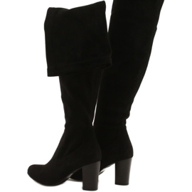 Botas elásticas de mujer Caprice 9-25500-27 044 negro 4