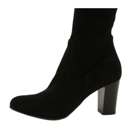 Botas elásticas de mujer Caprice 9-25500-27 044 negro 2