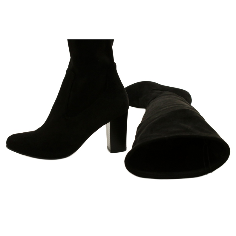 Botas elásticas de mujer Caprice 9-25500-27 044 negro 7