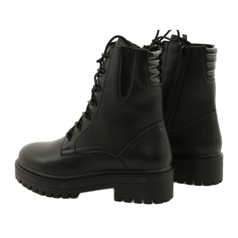 Botas Piel Sergio Leone TR756 Laced Negro 2