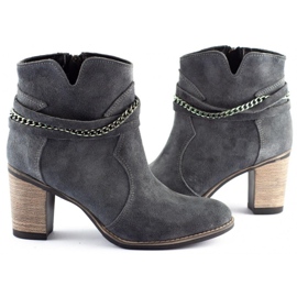 Olivier Botas aisladas para mujeres con cadena gris 7 Olivier Botas aisladas para mujeres con cadena gris 7