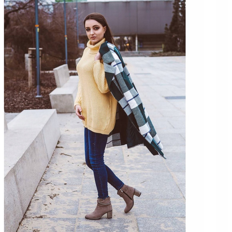 Olivier Botas aisladas para mujeres con cadena gris 1 Olivier Botas aisladas para mujeres con cadena gris 1