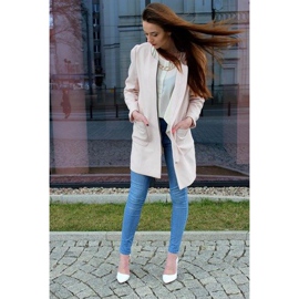 Stilettos Lacados Elegantes A899 Beige 1