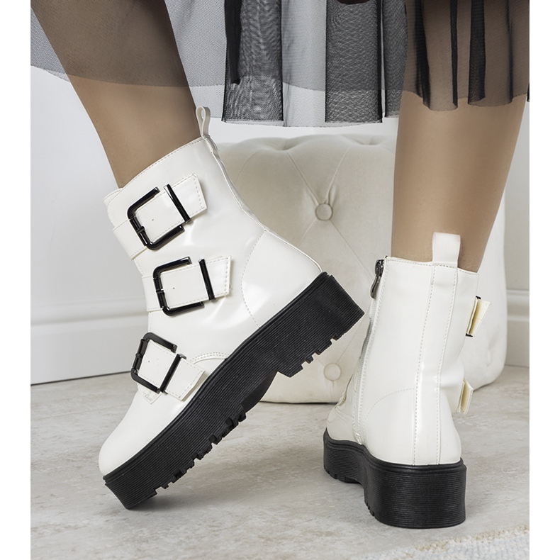 Botines Austin blancos 2