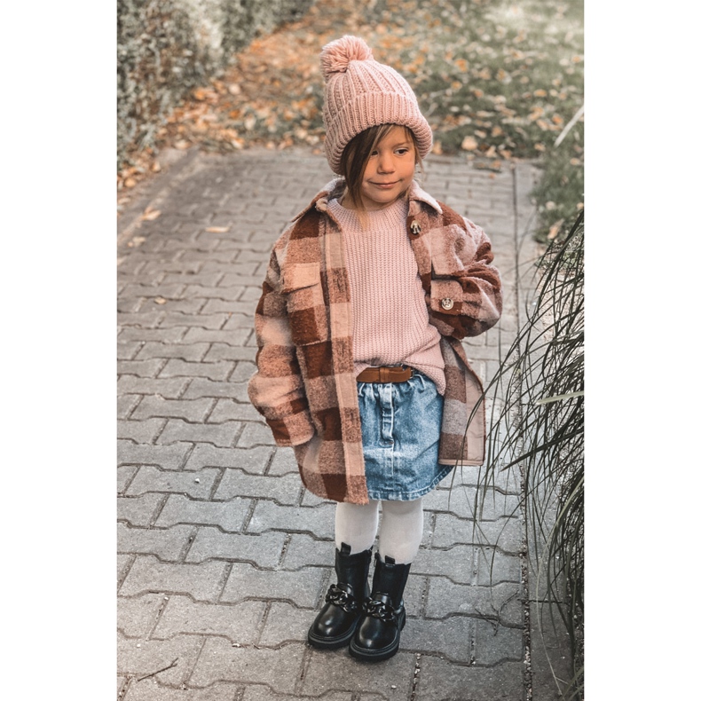 FR1 Botas para niños Warm Black Hinea Chain negro 2