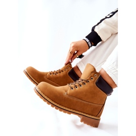 PH1 Mujer Trappers Warm Dark Beige Crush marrón marrón 3