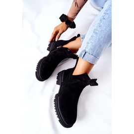 POTOCKI Botas Corano negras con cremallera recortada negro 1 POTOCKI Botas Corano negras con cremallera recortada negro 1