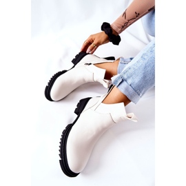 POTOCKI Botas Corano Blancas Con Cremallera blanco 1