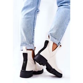 POTOCKI Botas Corano Blancas Con Cremallera blanco 4