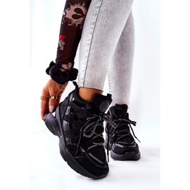 Zapatos de cuña Sport Hesane negros 6