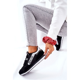 Zapatillas deportivas de piel Big Star II274271 Negro blanco 8