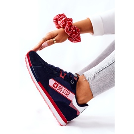 Zapatillas deportivas de piel Big Star II274270 Azul marino blanco rojo 6