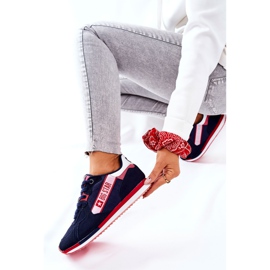 Zapatillas deportivas de piel Big Star II274270 Azul marino blanco rojo 8