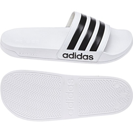 Zapatillas Adidas Adilette Shower blancas AQ1702 blanco 3 Zapatillas Adidas Adilette Shower blancas AQ1702 blanco 3