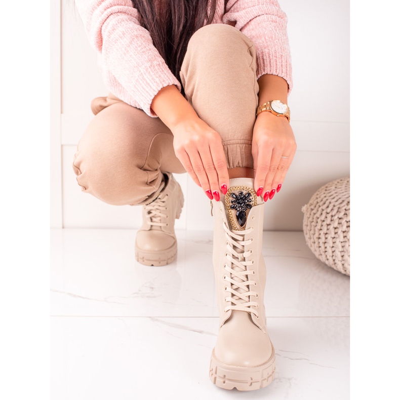 Seastar Trabajadores altos con cristales beige 2 Seastar Trabajadores altos con cristales beige 2