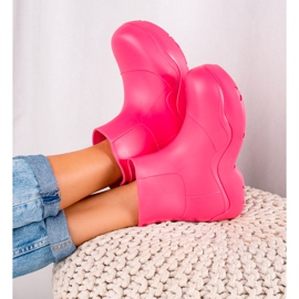 TRENDI Chanclos en la plataforma de moda rosado 3