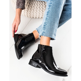 Botas VINCEZA Lacadas Negras negro 1
