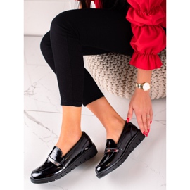 Filippo Zapatos cómodos de piel negro 1