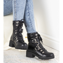 Botas Garland de mujer negras negro 1