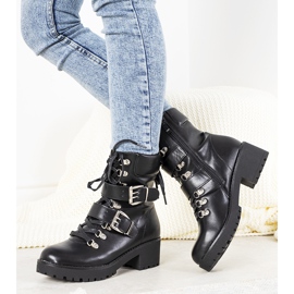 Botas Garland de mujer negras negro 2