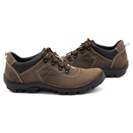 Olivier Zapatos de trekking hombre marrón 7109 6