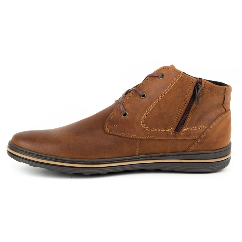 Polbut 339F botas de invierno camel para hombre marrón 1 Polbut 339F botas de invierno camel para hombre marrón 1