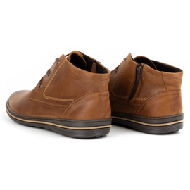 Polbut 339F botas de invierno camel para hombre marrón 6