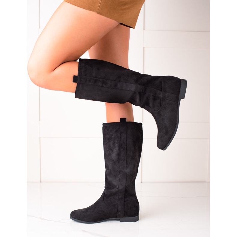 Seastar Botas casuales sin cordones negro 2 Seastar Botas casuales sin cordones negro 2