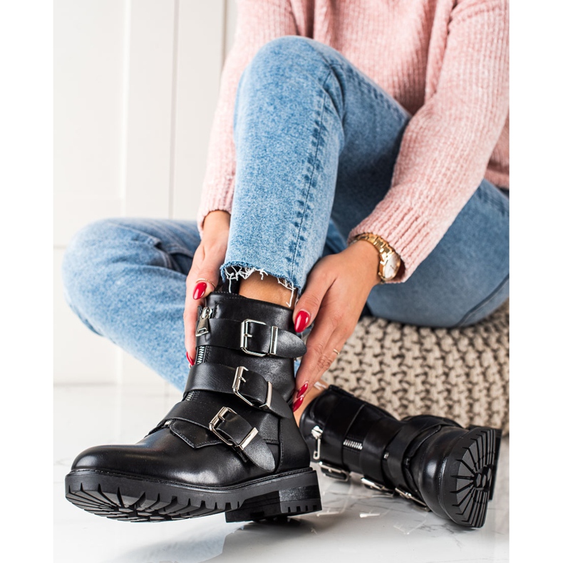 Sixth Sense Trabajadores negros con hebillas 2