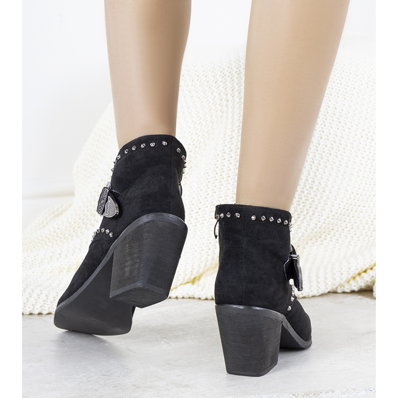 Botas cowboy negras Hughes negro 2